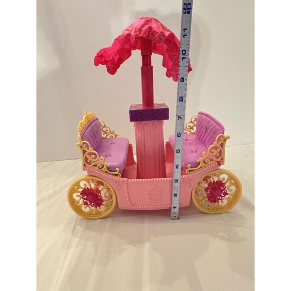 Barbie Princess Charm School Pop-Up Canopy Carriage 2011 - Picture 4 of 6